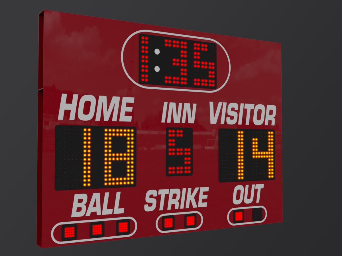Watchfire Youth Baseball Softball Scoreboard WF-BA-10308
